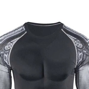 Rashguard CABRA WEAR BJJ para Hombre, Ecológico, Spandex/Poliéster |   Camiseta de Entrenamiento de MMA Transpirable de Manga Larga |   Tela que Absorbe la Humedad - Product Image 4
