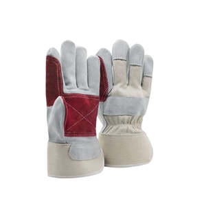 Venta al por mayor de guantes de trabajo de cuero industriales hechos en fábrica nuevo servicio OEM guantes de seguridad anti-impacto transpirable resistente al desgarro - Product Image 4