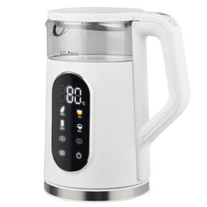 1.7L CE/GS Glass Electric <b>Water</b> <b>Kettle</b> 1800W Cordless with Temperature Control Fast Heating for Household Use 220V - Product Image 1