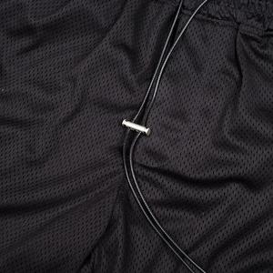 Shorts de basketball grande taille pour hommes, brodés, coupe ample, style américain, respirants en mesh, pour l'entraînement sportif estival - Product Image 3