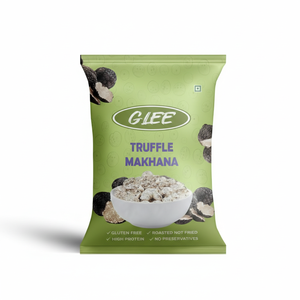 Glee Impex Snack de Makhana rôti, aromatisé à la truffe, épicé, faible en gras, emballé sous azote, Premium Fox Nuts - Product Image 1