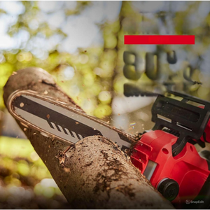 LA MEJOR VENTA Motosierra inalámbrica ligera de 12 pulgadas con motor sin escobillas, engrase automático y 105 cortes por carga - Product Image 5