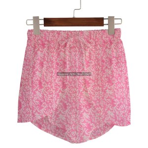 Shorts en coton doux pour femmes, imprimés à la main, vêtements courts, pyjama respirant, coton indien imprimé à la main - Product Image 2
