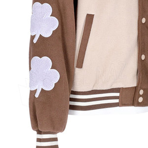Chaquetas de Béisbol para Hombre, Estilo Universitario, Personalizadas OEM, 100% Lana, Ajustadas, Transpirables, de Secado Rápido, de Alta Calidad - Product Image 6