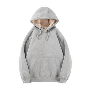 เสื้อฮู้ดดี้ฤดูหนาวคุณภาพพรีเมียม ออกแบบตามสั่ง OEM สำหรับผู้หญิงและผู้ชาย ผ้าฝ้าย 100% ย้อมสีเรียบ เป็นมิตรกับสิ่งแวดล้อม ระบายอากาศได้ดี สไตล์สตรีท - Product Image 5