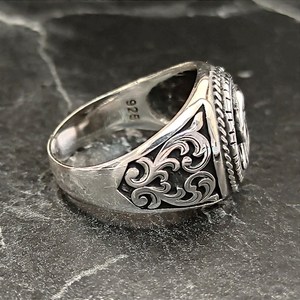 Anillo de Plata de Ley 925 con Diseño de Águila Alada para Hombre, Estilo Americano Impresionante con Animales Silvestres, Regalo - Product Image 5