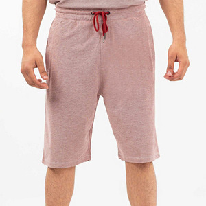 Pantalones cortos de verano para hombre de alta calidad de algodón de alta calidad transpirable y bolsillos de cintura media decoración, pantalones cortos para hombre - Product Image 1