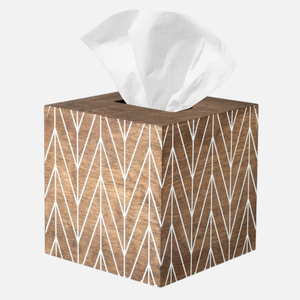 Boîte à mouchoirs en bois au design moderne vintage, support de rangement pour serviettes en bois naturel, organisateur de table pour fournisseurs en gros - Product Image 3