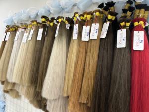 100% vierge Remy cheveux humains alignés cuticule cheveux faisceaux pour cheveux tissage Extensions vague profonde 12 "-30" en vrac Vietnam cheveux - Product Image 5