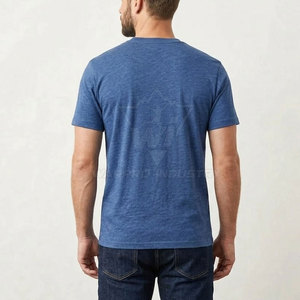 Camisetas de hombre con pedrería de corte holgado, tela transpirable y ligera, perfectas para uso al aire libre y looks urbanos. - Product Image 4