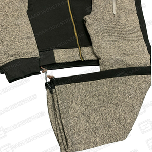 Nuevo Conjunto Deportivo Unisex de Alta Calidad, 100% Algodón Poliéster, Lavado Ácido, Duradero y Transpirable, Diseño Sólido, Trajes de Invierno - Product Image 3