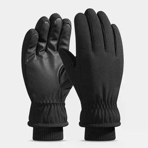 Gants de mitaines en cuir imperméables à l'eau de vente chaude pour l'hiver Gants confortables pour temps froid Logo personnalisé pour les sports de plein air - Product Image 1