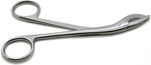 ชุดเครื่องมือผ่าตัดแบบใช้มือทำจากสแตนเลส ประกอบด้วยที่หนีบตัดแผลและคีมเย็บแบบไม่มีระบบแร็คเก็ต - Product Image 2