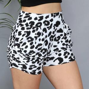 Pantalones cortos de algodón para mujer, Shorts de cintura alta, a la moda, con estampado de rosas amorosas, baratos, para verano - Product Image 2