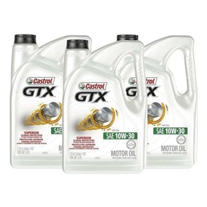 Aceite de motor Castrol GTX 10W-30 de alto rendimiento para coches más antiguos y de alto kilometraje - Product Image 4