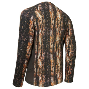 เสื้อซับในแขนยาวลายพรางสำหรับการผจญภัยกลางแจ้งเสื้อซับใน100% ผ้าโพลีเอสเตอร์ออกแบบได้ตามต้องการ - Product Image 2