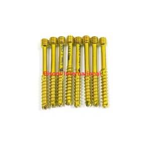 BISONS - Paquete de 40 Tornillos Herbert de Acero Inoxidable de 4.0 mm para Instrumentos Quirúrgicos Veterinarios, Ortopedia Ósea Manual - Product Image 2