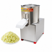 Automatische restaurantmachine voor het malen, hakken en vermalen van fruit, groenten, vlees, gember en knoflook; hoge efficiëntie, voedselveilig.
