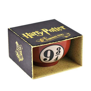 Ensemble de bols à céréales Harry Potter Plateforme 9 3/4, personnalisable avec logo, en céramique et plastique, pour servir des aliments ou comme vaisselle, assortiment varié - Product Image 2