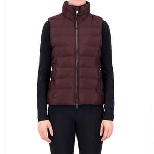 Gilet bouffant fabricant de vêtements personnalisés dernier hiver marque matelassé rembourré gilet vêtements d'extérieur Polo Gilets femmes gilets bouffants - Product Image 1