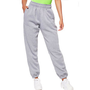 Custom Label Available Women Loose <b>Jogger</b> Pants Cotton Blend Sporty Style Sweatpants with Drawstring Waist and <b>Cuffed</b> - Product Image 5
