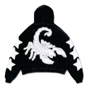 100% coton Premium poids lourd surdimensionné décontracté hommes sweats à capuche brodé bouffée imprimé écologique conception personnalisée en vrac - Product Image 6