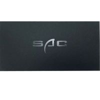 Enveloppes en papier noir de luxe personnalisées, vernis UV spot, impression de logo, emballage personnalisé pour cartes d'invitation professionnelles