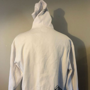 Sudadera con capucha polar de invierno de manga larga con cremallera de cara completa patrón sólido de diamantes de imitación poliéster/algodón en línea superventas - Product Image 4