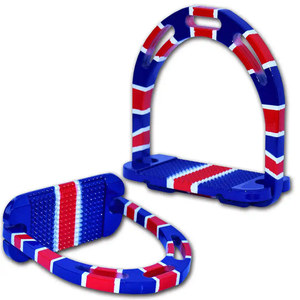 Estribos ingleses personalizables para seguridad de equitación Equipo ecuestre de alta calidad Estilo occidental Mejor precio - Product Image 1