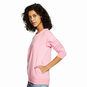 Sudadera de Mujer con Bordado en el Hombro, Transpirable, de Alta Calidad, Precio Económico, Nueva Moda, en el Mejor Color, Servicio OEM - Product Image 3