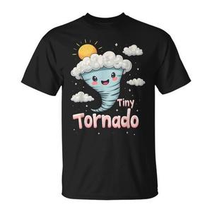 Simpatica maglietta Tiny Tornado per bambini e neonati con un design divertente sia per ragazzi che per ragazze - Product Image 1