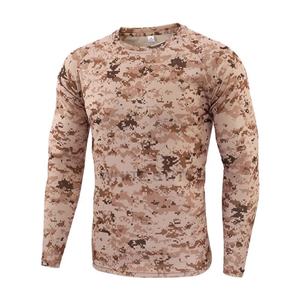 Chemise de chasse en jersey camouflage pour homme en gros, manches longues, séchage rapide, chemise de chasse performante pour homme, logo personnalisé, jersey de chasse - Product Image 5