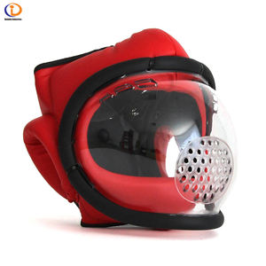 Último diseño personalizado hecho su propio diseño peso ligero 2022 precio barato Fighting Wear Head Guard en venta - Product Image 4