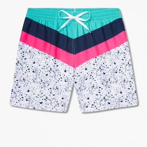 OEM Service Summer Casual Blank Solid Printed Quick Dry Breathable <b>Men</b> Clothing Beach <b>Shorts</b> Swim Trunks Sublimation Dots Print - Product Image 1
