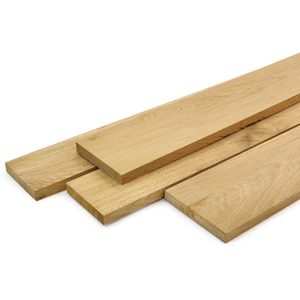 MDF enchapado en roble blanco de 6 mm de grosor - Chapa de madera auténtica en varios tamaños - Product Image 1