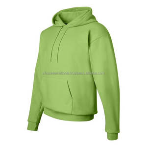 Sudadera con capucha personalizada 100% algodón Sudadera con capucha lisa de gran tamaño para hombres transpirable bordado suelto sudaderas con capucha de mujer de gran tamaño - Product Image 5