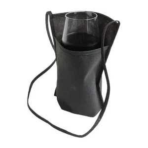 Portabicchieri Personalizzato TNT per Degustazione - Accessori Premium per Bevande - Product Image 3