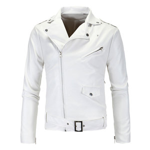 แจ็คเก็ตหนังสำหรับผู้ชายเสื้อแจ็คเก็ตหนัง - Product Image 1