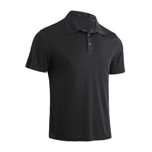 Polo de sport à séchage rapide 2024, 100% polyester respirant, logo personnalisé brodé, polo de golf doux pour hommes - Product Image 6