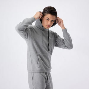 Sudaderas con capucha de algodón 100% personalizadas para hombres y unisex sudadera de gimnasio de peso pesado de alta calidad bordada térmica para invierno - Product Image 5
