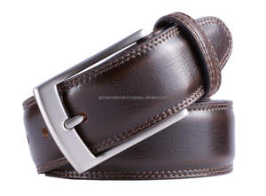 Ceinture Offre Spéciale en cuir de vachette véritable pour hommes avec boucle à broche unique nickelée antirouille ceinture formelle en cuir de mode pour hommes - Product Image 6