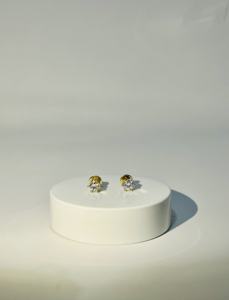 Clous en diamant de laboratoire certifiés GIA, pureté VS1, 2,00 carats, or jaune 14 carats, minimalistes, pour unisexe, mariage, fiançailles, cadeau d'anniversaire - Product Image 6