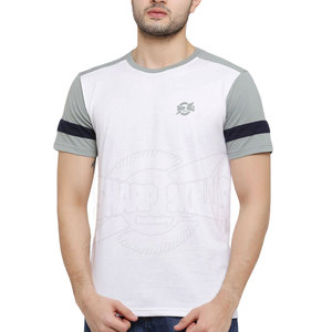 Camiseta de manga corta para hombre más vendida, nuevo diseño de moda con tejido de punto para uso en adultos - Product Image 1
