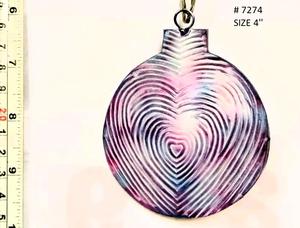 Kalavastu Double-Sided Metallic Bird <b>Hanging</b> <b>Ornament</b> 2 Inches Christmas Home Decor - Product Image 5