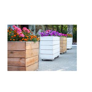 Top vendeur fait à la main Style élégant sculpté à la main Vase à pied pour la décoration Pot de fleur en bois pour les cadeaux et la décoration - Product Image 2