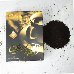 Boîte de café moulu de vente chaude utilisant comme poudre de café bonne qualité faisant usage avec de l'eau bouillante facile à utiliser emballage dans la boîte - Product Image 1
