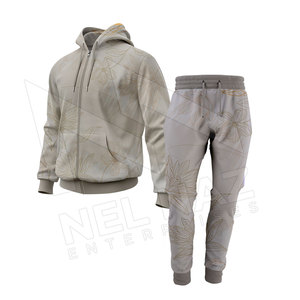 Jogger Sweatsuit Hombres Chándal Venta al por mayor Nueva temporada Chándal Full Zipper Training Chándal - Product Image 1