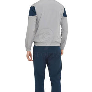 Ensemble deux pièces de survêtement personnalisé pour hommes avec sweat à capuche et pantalon Vente en gros d'équipement athlétique OEM ODM - Product Image 5