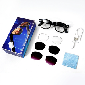 Lentes Inteligentes Microwear W AI 3 Pro con Cámara 1080P, Asistente de IA, Control por Voz, Música, Llamadas y Lentes Intercambiables - Product Image 2