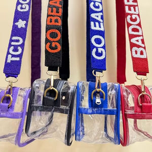 Sangles de sac bandoulière pour le jour du match, de haute qualité, perlées, pour la broderie, le point de croix et la couture, idéales pour les sacs universitaires - Product Image 1